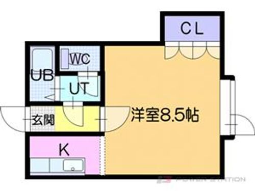 文京台レジデンスIの間取り