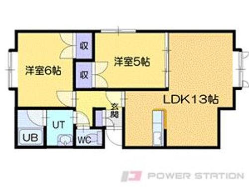 リッチフィールドの間取り