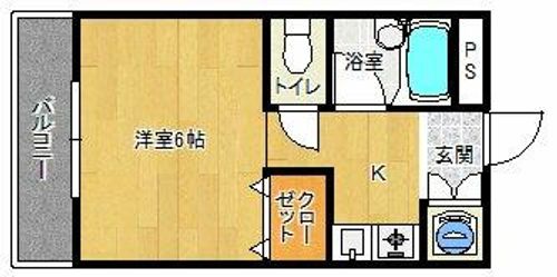 フェアリー六甲の間取り