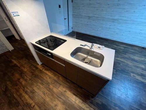 北海道札幌市中央区南六条西14丁目(マンション)の賃貸物件のキッチン