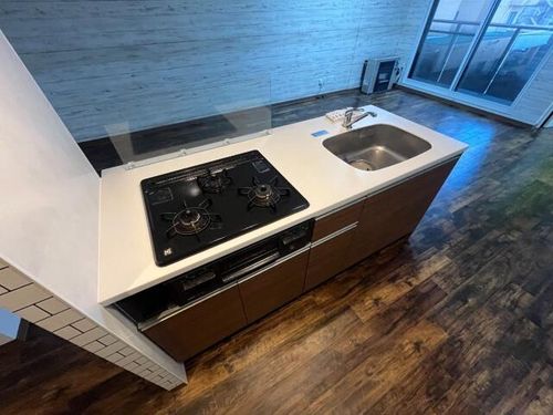 北海道札幌市中央区南六条西14丁目(マンション)の賃貸物件のキッチン