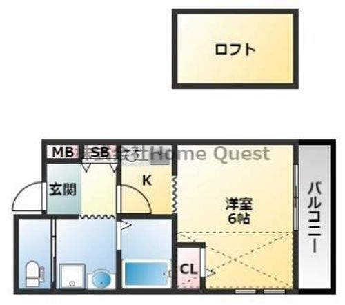 キオズ布施・足代北の間取り