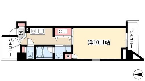 千種ライズの間取り