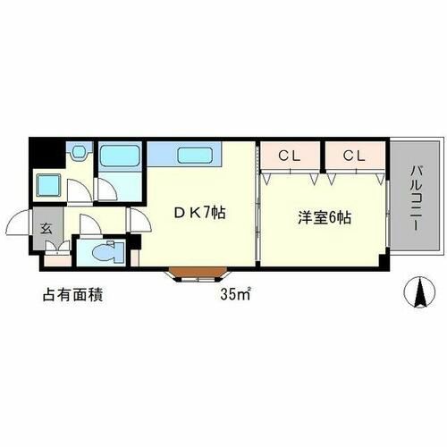 イーストポイントMの間取り