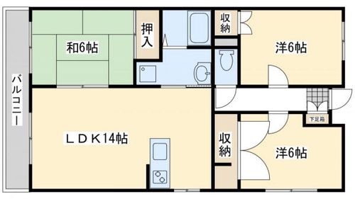 ネオパトスSIの間取り