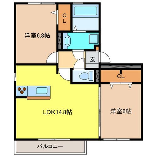 マルベルNの間取り