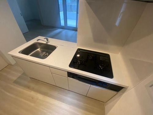 北海道札幌市中央区宮の森二条8丁目(マンション)の賃貸物件のキッチン