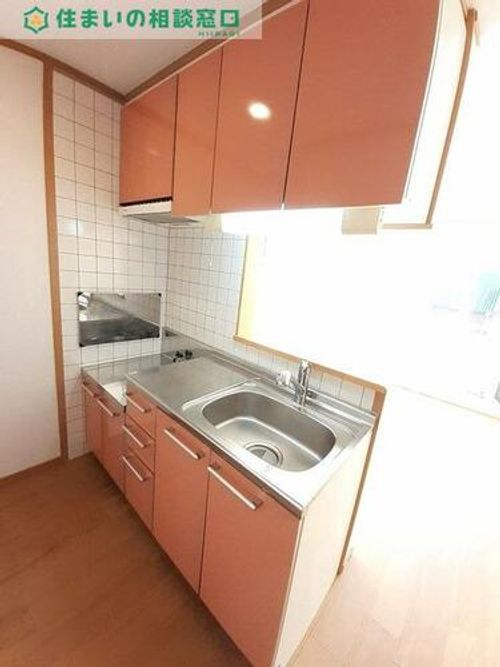 愛知県岡崎市丸山町字道円(アパート)の賃貸物件のキッチン
