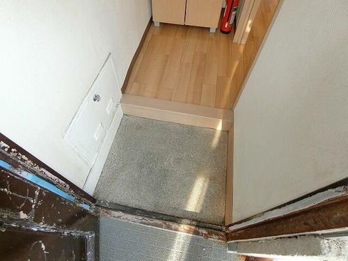 真砂苑303の玄関