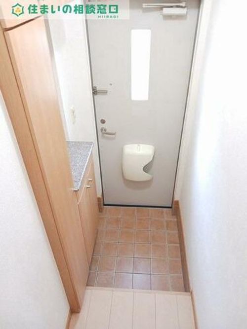 愛知県西尾市徳永町稲場(アパート)の賃貸物件の玄関
