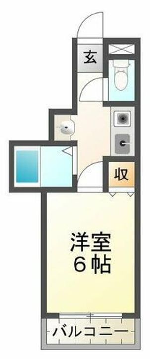 リッツ坂上の間取り