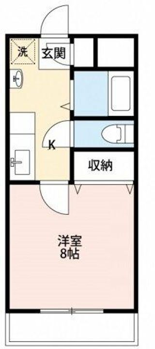 グリーンハイツ2の間取り