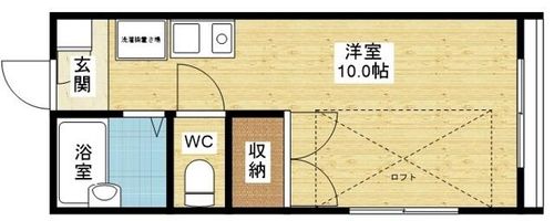 ハイツグローリーの間取り