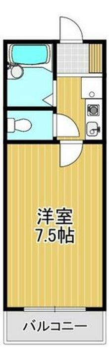 ブルージュ喜志の間取り