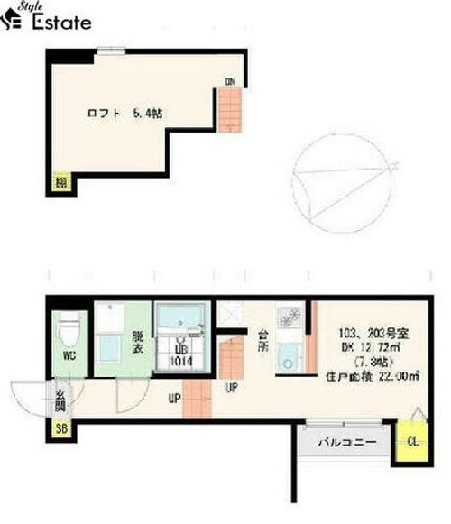 colorsの間取り
