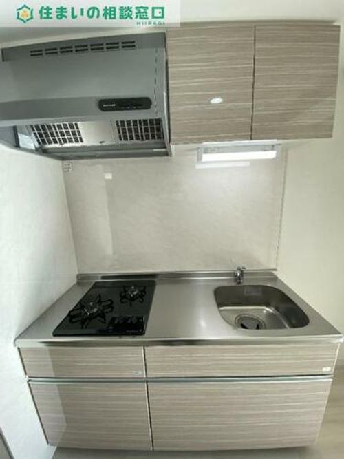 愛知県岡崎市柱1丁目(マンション)の賃貸物件のキッチン