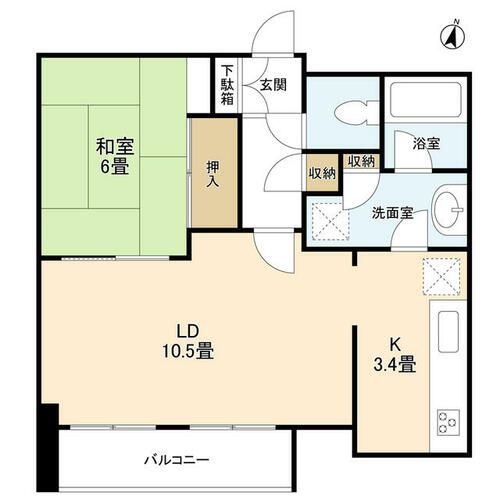 甲南ライフ202の間取り