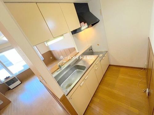 北海道札幌市手稲区新発寒五条4丁目(アパート)の賃貸物件のキッチン