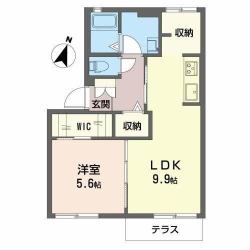 狭山サンハイツ(南野田)の間取り