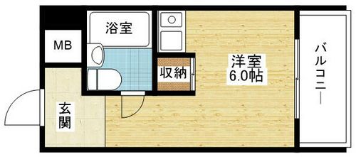 ファースト東中島の間取り