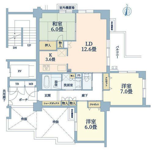 レフィナード嵐山の間取り