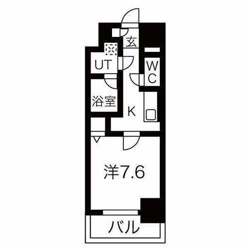 LAPIS TWOLES1105の間取り