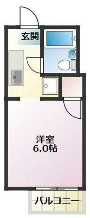 エステイトTN202の間取り