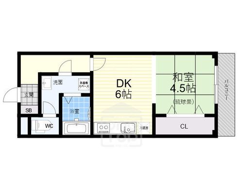 福山ビルの間取り