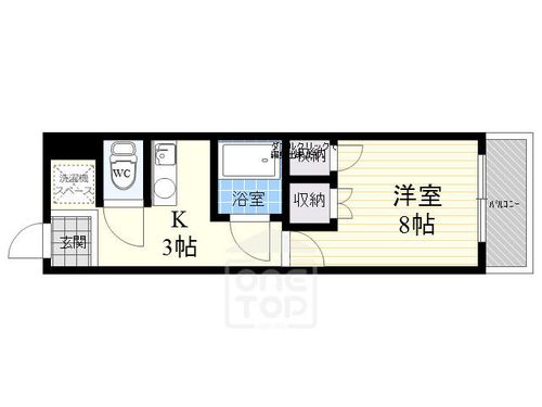 旭ビル303の間取り