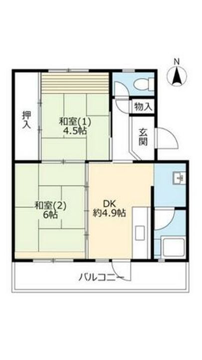 URひよどり台1240102の間取り