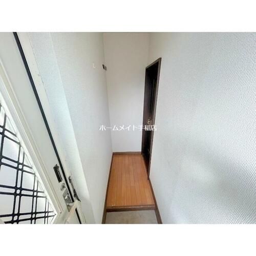 北海道札幌市手稲区富丘二条7丁目(アパート)の賃貸物件の玄関