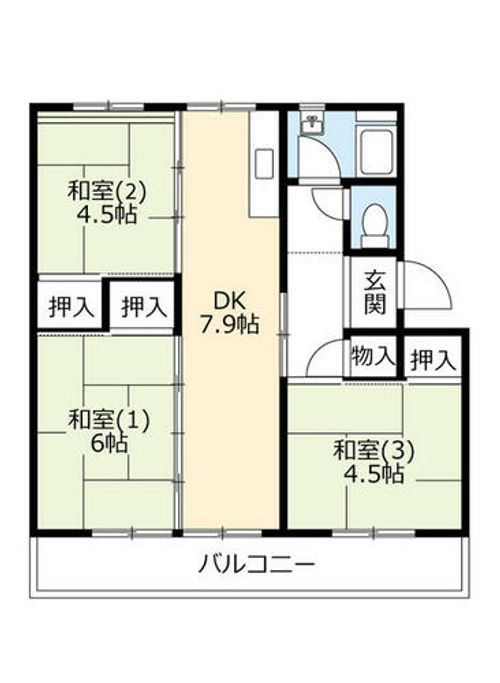 UR金剛3080505の間取り