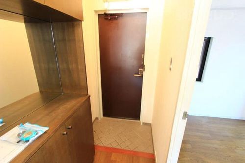 ローズガーデン楠元201の玄関