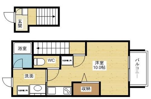 アネックス藤の間取り