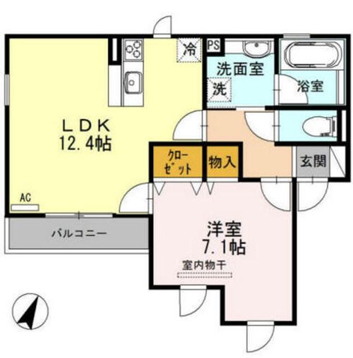 アルヴィータの間取り