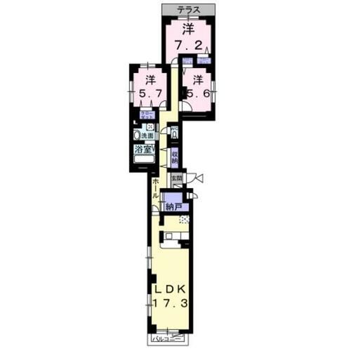 CoCo東山三条の間取り