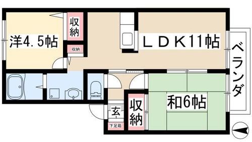ロイヤル中平の間取り