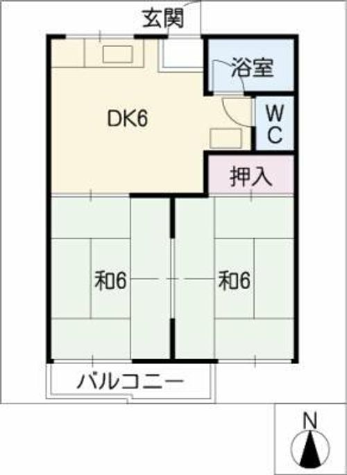 柳ライフの間取り