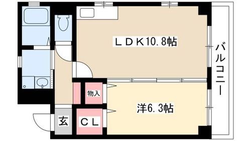 フローレス・コートの間取り