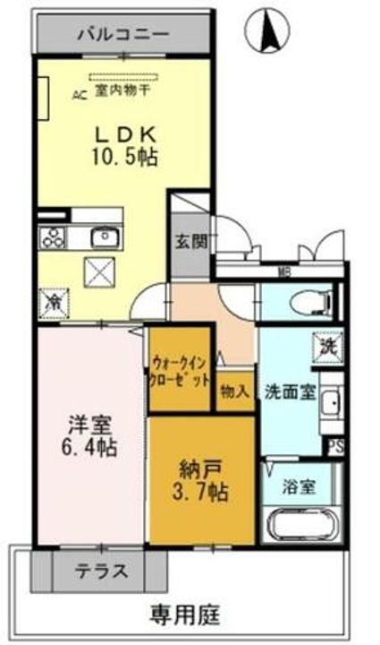 アゴーラ針中野の間取り