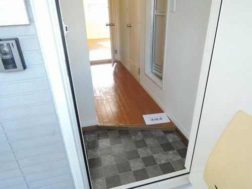 クレールみやびの玄関