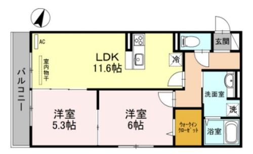 ハイムマモリの間取り