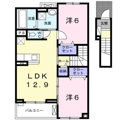 プラシード202の間取り
