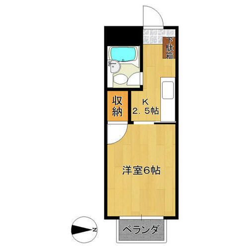 エトワール横根の間取り