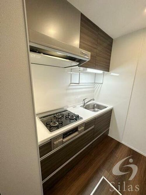 大阪府大阪市旭区清水4丁目(アパート)の賃貸物件のキッチン