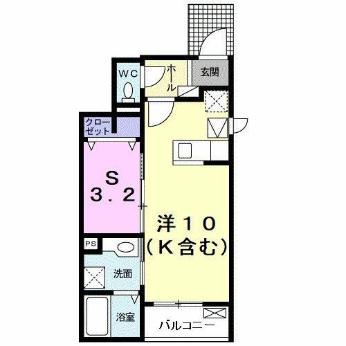 フローラ101の間取り