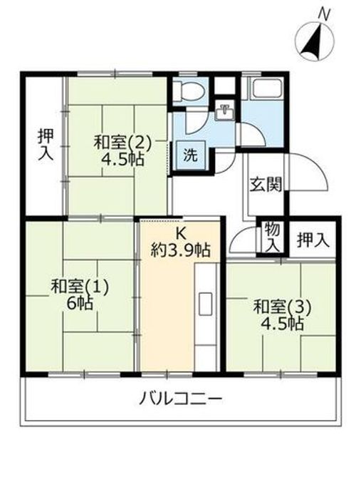 UR光明台0260202の間取り