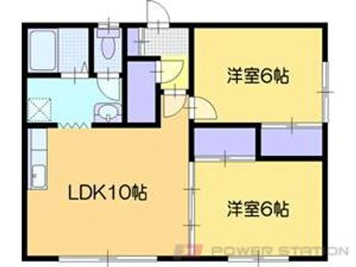 コーポ26の間取り