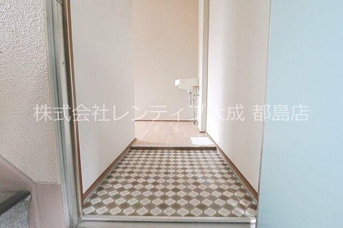 大阪府大阪市都島区中野町4丁目(マンション)の賃貸物件の玄関