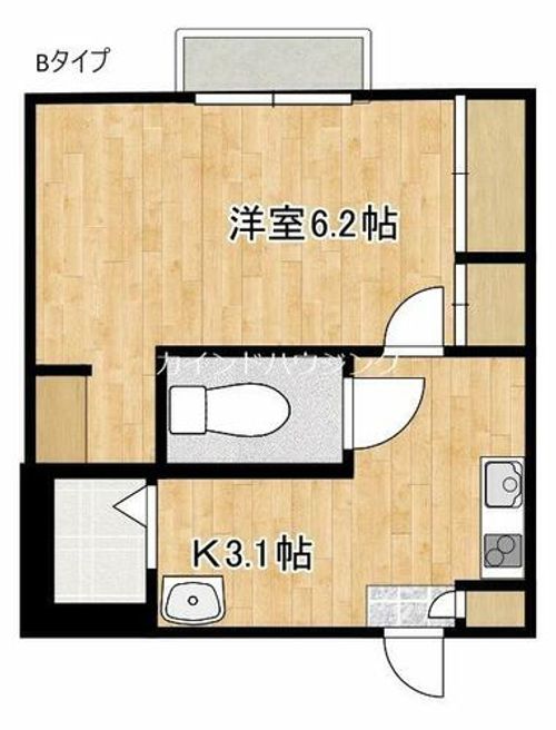 プチメゾンの間取り